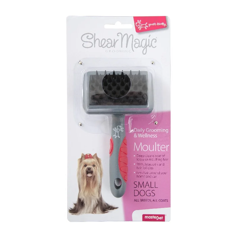 Yours Droolly Shear Magic Moulting Brush for Small Dogs